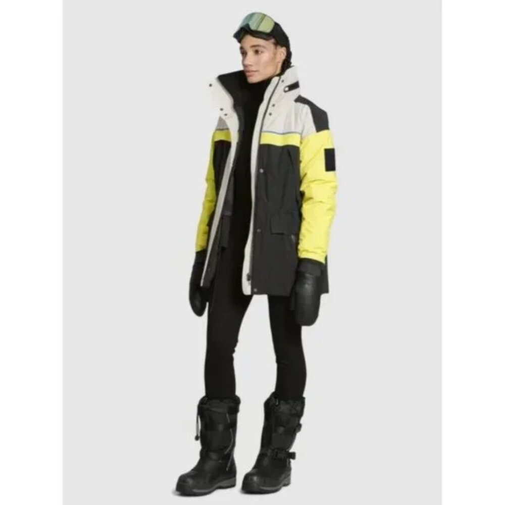 NWT Kanuk Typha X Ski-Doo Jacket Hi-Vis Yellow L